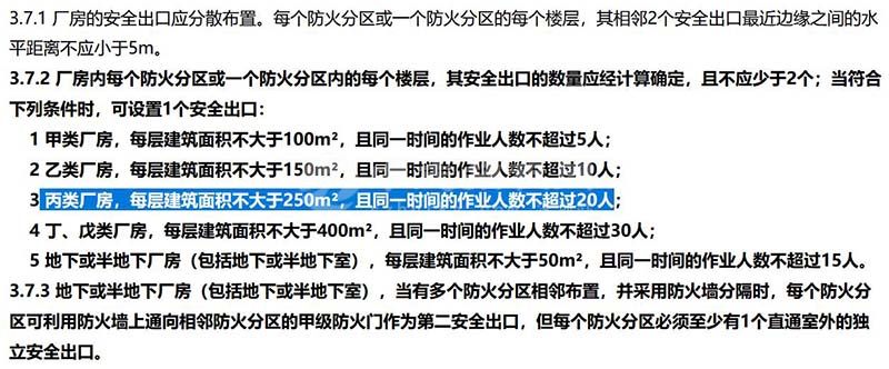 最新丙類廠房的消防要求